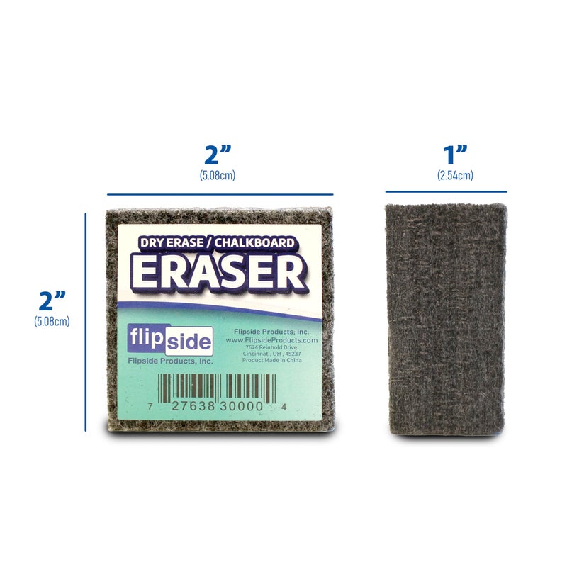Flipside Products Flipside Dry Erase Felt Student Erasers, Pack of 12 - Image 4